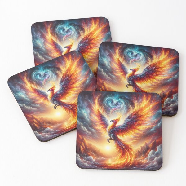Item preview, Heart of the Flamebound Sky designed and sold by nikkolaus.