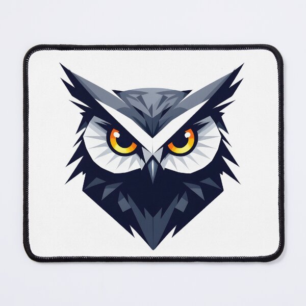 Item preview, ABSTRACT GEOMETRIC SHAPES OWL designed and sold by KISHNAY-FASHION.