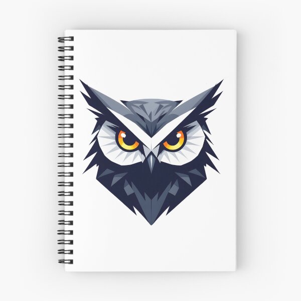 Item preview, ABSTRACT GEOMETRIC SHAPES OWL designed and sold by KISHNAY-FASHION.