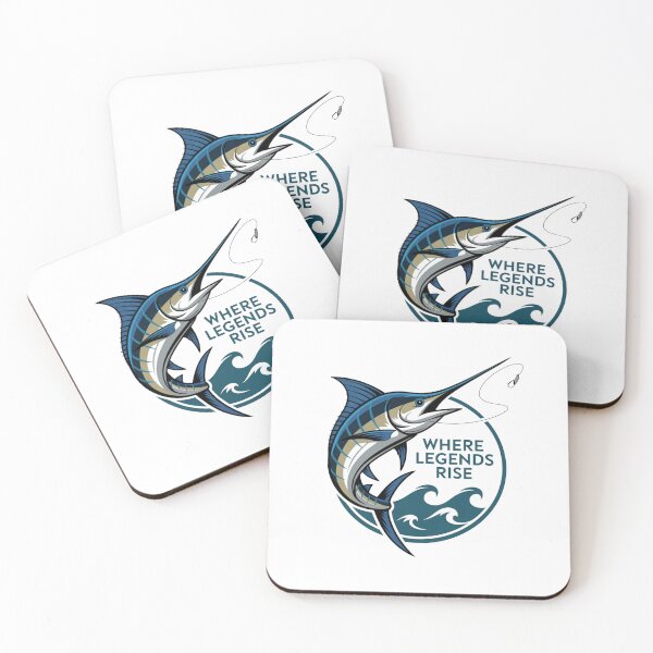 Item preview, Heroic Marlin – Where Legends Rise designed and sold by FusiTink.