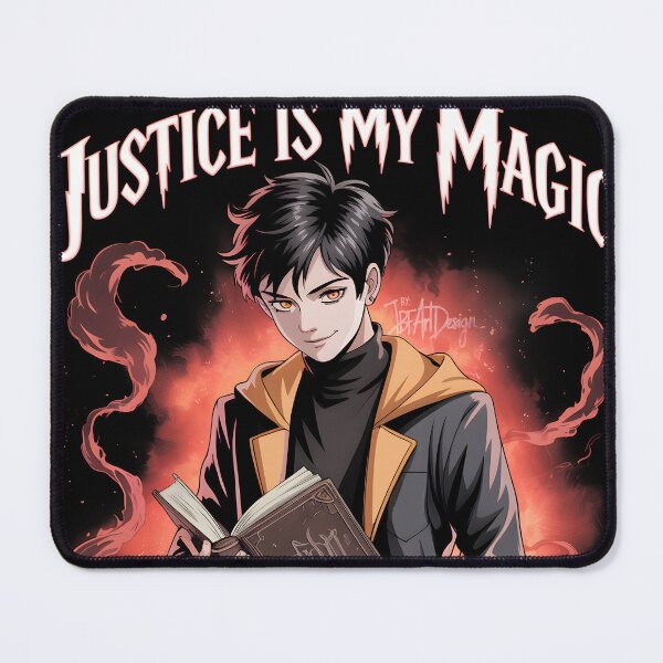 Item preview, Justice is my magic fantasy young boy witch designed and sold by jbfart.