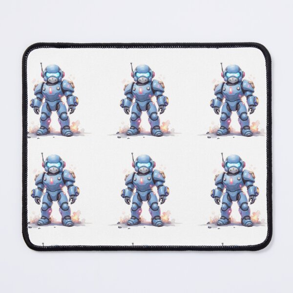 Item preview, Little Blue Robot – Kid’s Hero of the Future designed and sold by pixeldizajn.