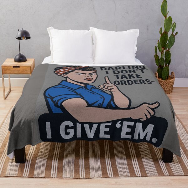 Item preview, Darling, I don’t take orders — I give ’em. - v4 designed and sold by WheelieGdArt.