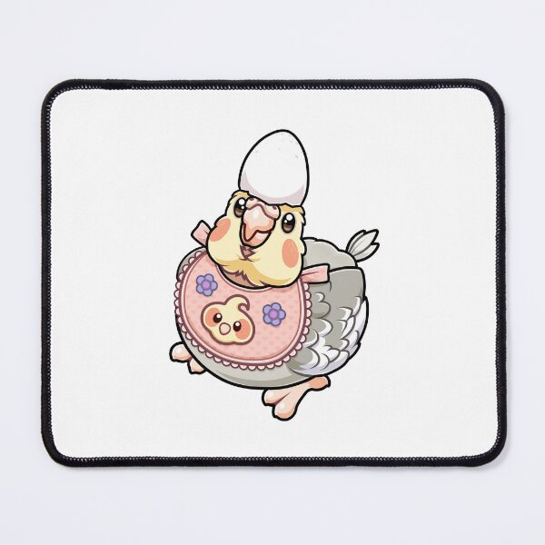 Item preview, Baby Cockatiel With A Cute Egg Hat designed and sold by Maryoshi-143.