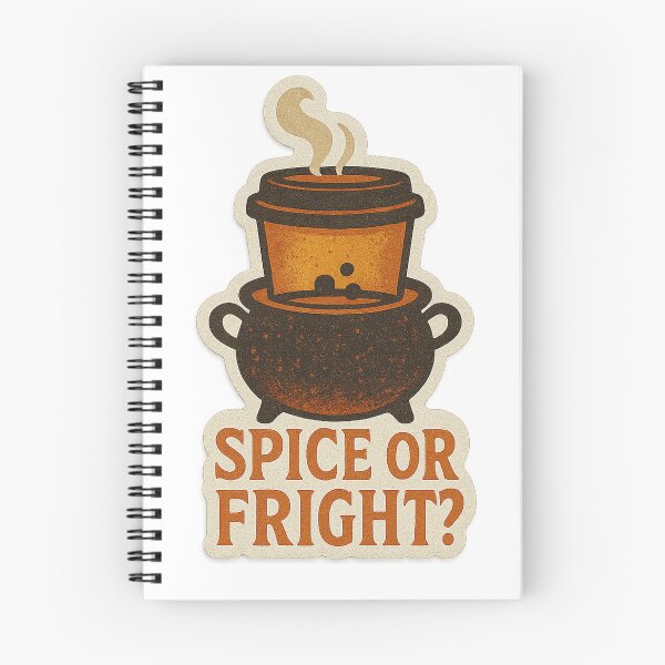 Item preview, Stylized Illustration of a Cauldron with Halloween Text Theme designed and sold by Creative88Art.