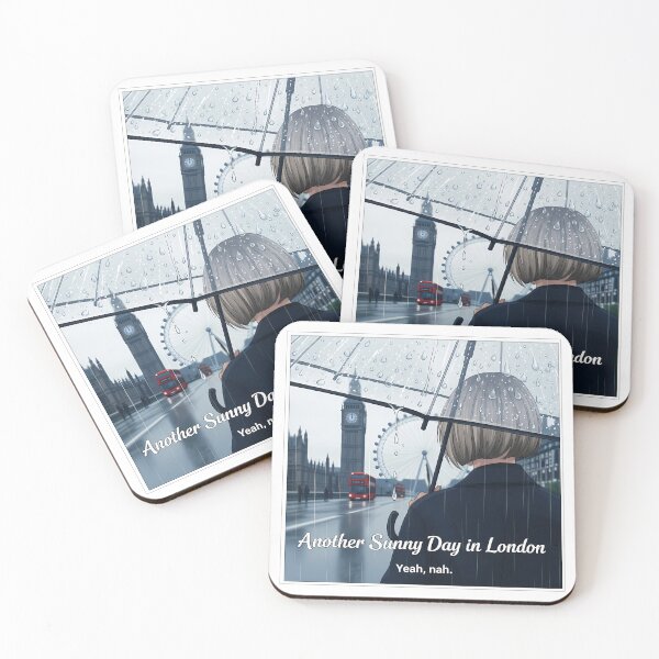 Item preview, Another Sunny Day in London: A Witty & Sarcastic Design designed and sold by Digital Dreams Arts.