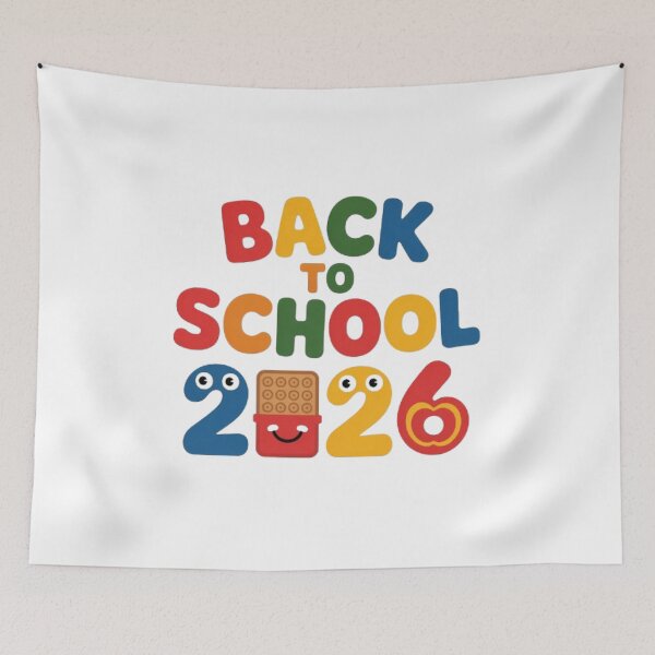 Item preview, Back to School 2026 Cute Colorful Cartoon designed and sold by Mich' Micha ⭐⭐⭐⭐⭐.