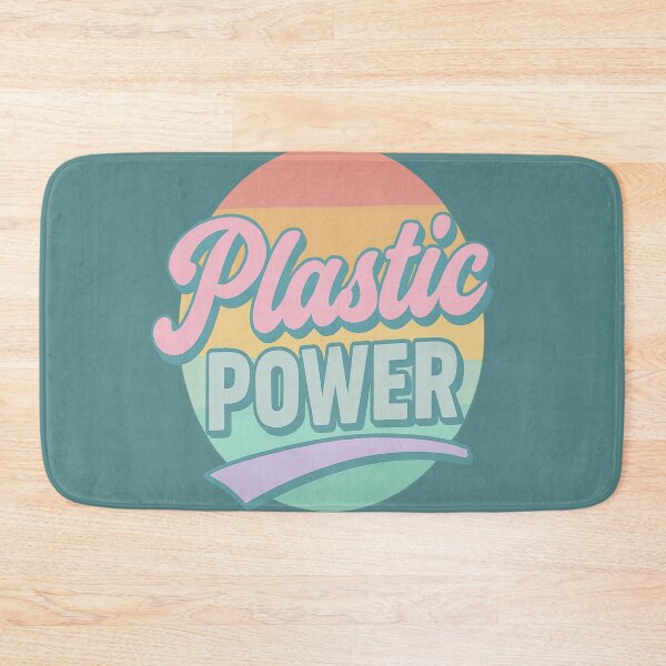 Item preview, Plastic Power – Retro Attitude in Pastel Hues designed and sold by © Zenscape Studio 2025.