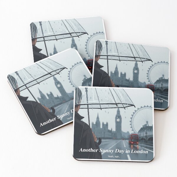 Item preview, Yeah, Nah: An Aussie's Hilarious Take on London Rain designed and sold by Digital Dreams Arts.