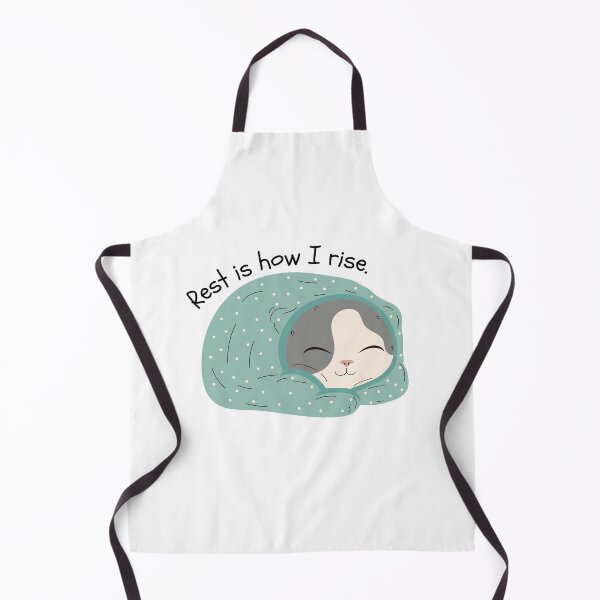 Item preview, Rest Is Productive — Cozy Cat Mental Health Design designed and sold by TriadArtDesign.