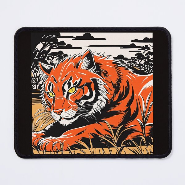 Item preview, Tigers in Spotlight Japanese Style#5 designed and sold by Helios Be. Lavsh.