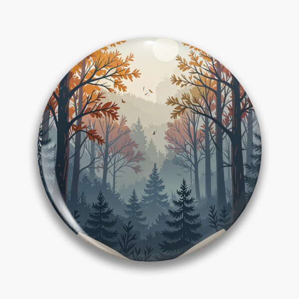 Item preview, Open Book with Autumn Forest and Glowing Sun in Background designed and sold by Creative88Art.