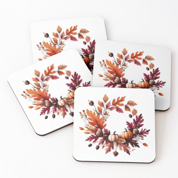 Item preview, Fall Floral Wreath designed and sold by CozyinTime.