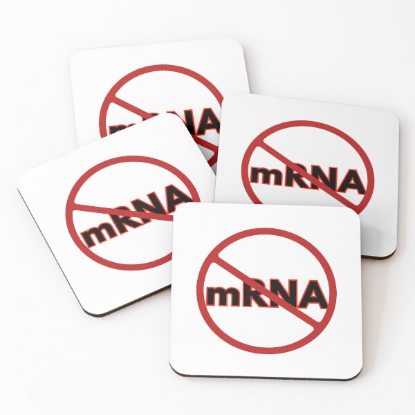 Item preview, Prohibited MRNA Sign, Signage, Red Circle, Control, Vaccine  designed and sold by AASparksDesigns.
