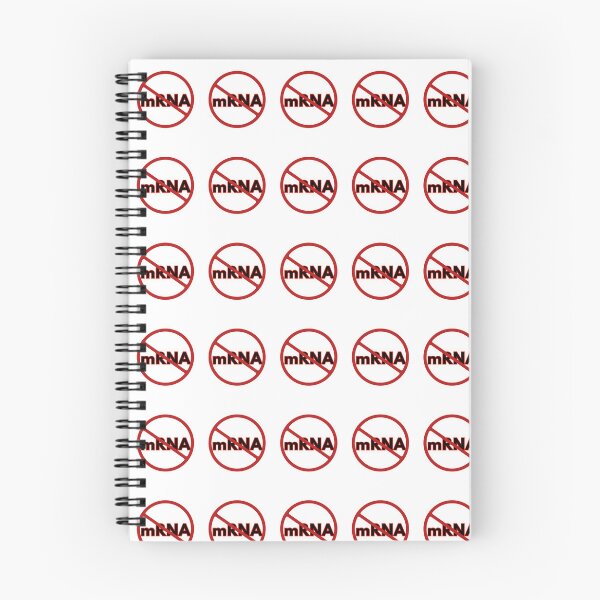 Item preview, Prohibited MRNA Sign, Signage, Red Circle, Control, Vaccine  designed and sold by AASparksDesigns.