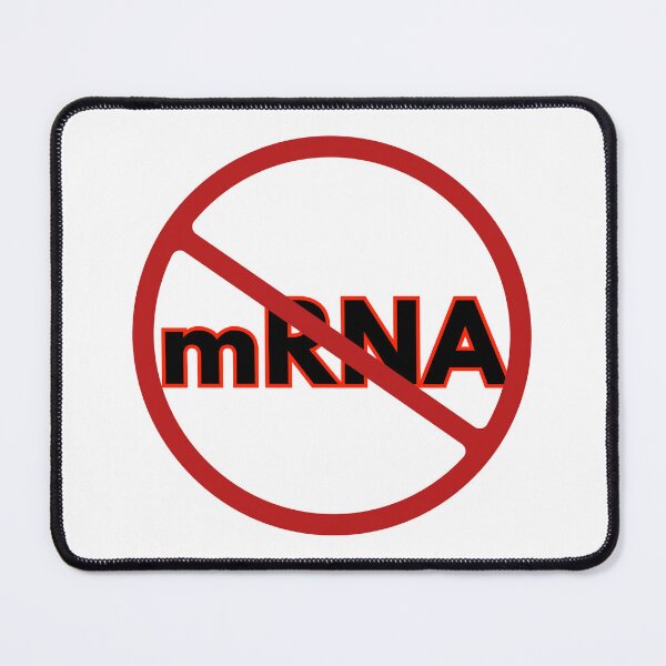 Item preview, Prohibited MRNA Sign, Signage, Red Circle, Control, Vaccine  designed and sold by AASparksDesigns.