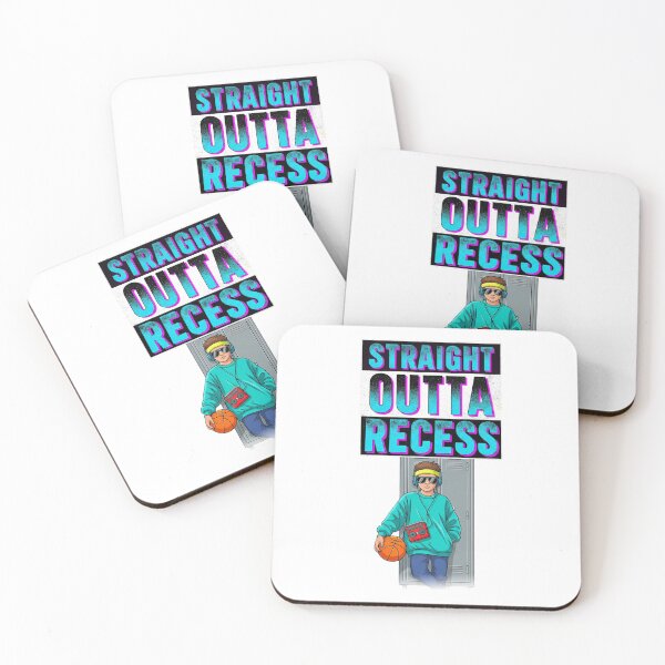 Item preview, Straight Outta Recess – 80s Retro School Nostalgia Design designed and sold by Seb-Art-Odyssey.