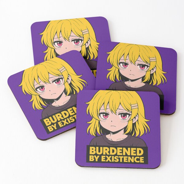 Item preview, Copy of Burdened By Existence - Animegirl #3 (Purple) designed and sold by SlideLab.
