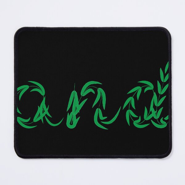 Item preview, "And" Leafy Branches – Minimalist Nature Typography Design designed and sold by ZorianArt.