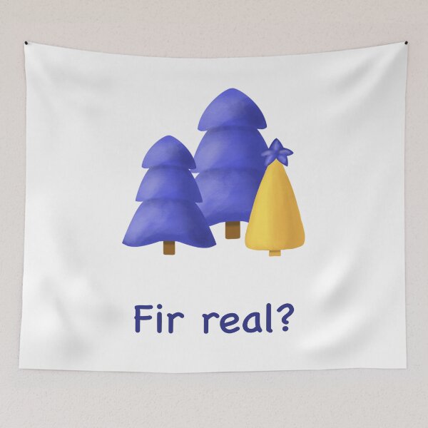 Item preview, Funny Winter Tree Pun  designed and sold by KolLiArt.