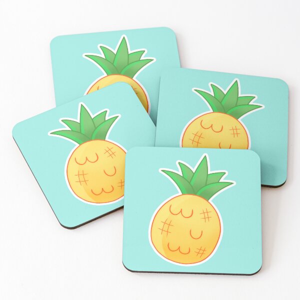 Item preview, Sweet pineapple sky blue edition designed and sold by Winarts1808.