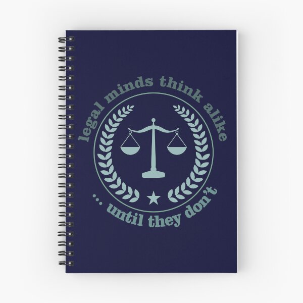 Item preview, All Legal Minds Think Alike, Until They Don’t – Legal Studies T-Shirt designed and sold by NoGoodDeeds.