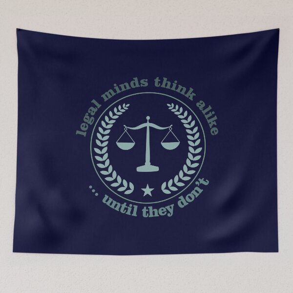Item preview, All Legal Minds Think Alike, Until They Don’t – Legal Studies T-Shirt designed and sold by NoGoodDeeds.