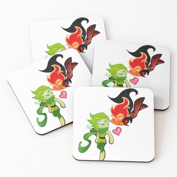 Item preview, Wind Archer Cookie and Fire Spirit Cookie designed and sold by B1rthdayHex.