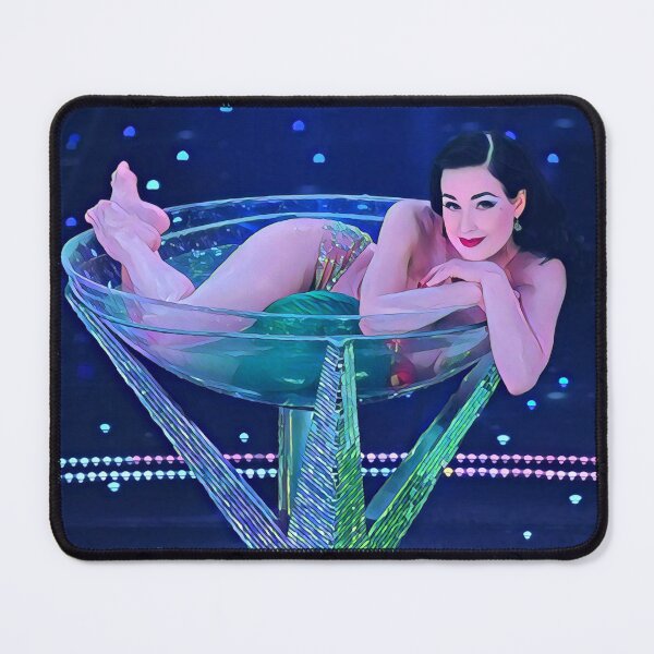 Item preview, Dita Von Teese in Martini Glass designed and sold by Pinkgnomie.