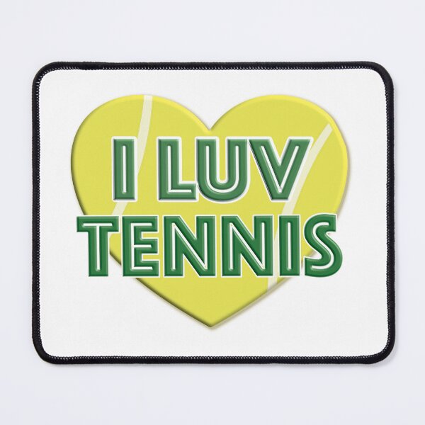 Item preview, I Luv Tennis designed and sold by OurHomeImages.