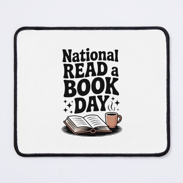 Item preview, National Read a Book Day Retro Cozy Book Lover designed and sold by MagicWander.