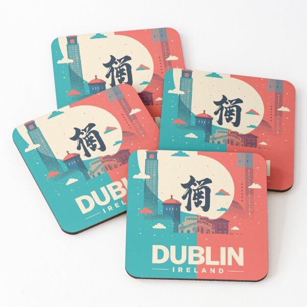 Item preview, Dublin, cobblestone streets of the soul, designed and sold by Honu2025.