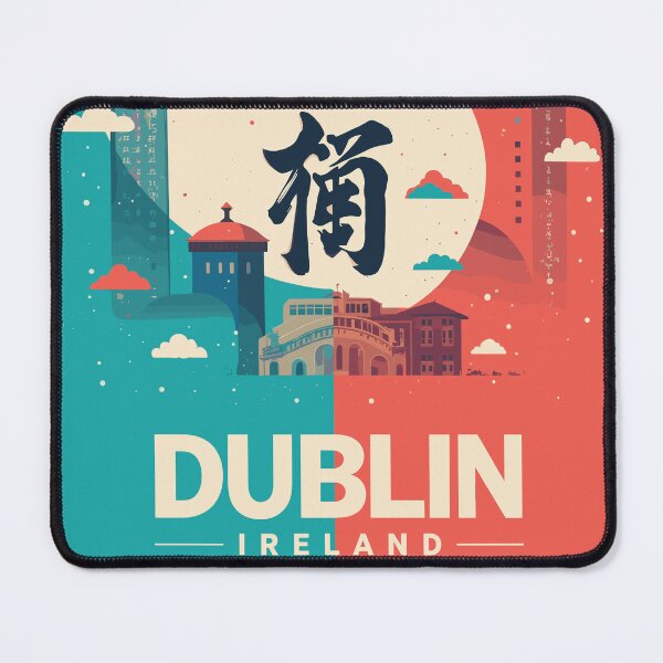 Item preview, Dublin, cobblestone streets of the soul, designed and sold by Honu2025.