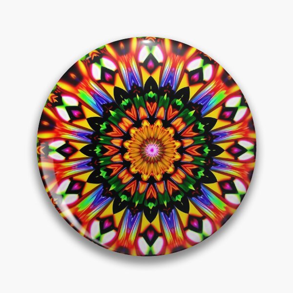 Item preview, Trippy Mandala Kaleidoscope with Flow designed and sold by HLPsychDesigns.