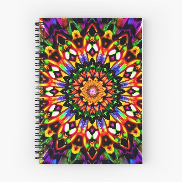 Item preview, Trippy Mandala Kaleidoscope with Flow designed and sold by HLPsychDesigns.