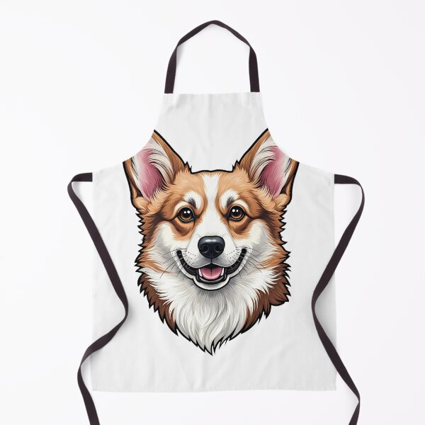Item preview, Playful Cute Corgi with Big Eyes and Cheeky Tongue Spreading Joy and Cheer designed and sold by zoughlal.