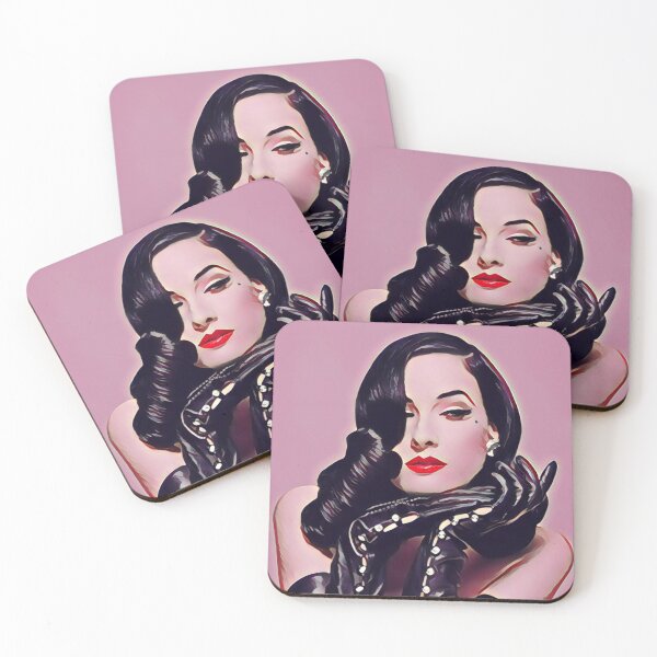 Item preview, Dita Von Teese Black Glove Portrait designed and sold by Pinkgnomie.