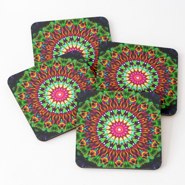 Item preview, Groovy Kaleidoscope with Spiritual Geometry designed and sold by HLPsychDesigns.