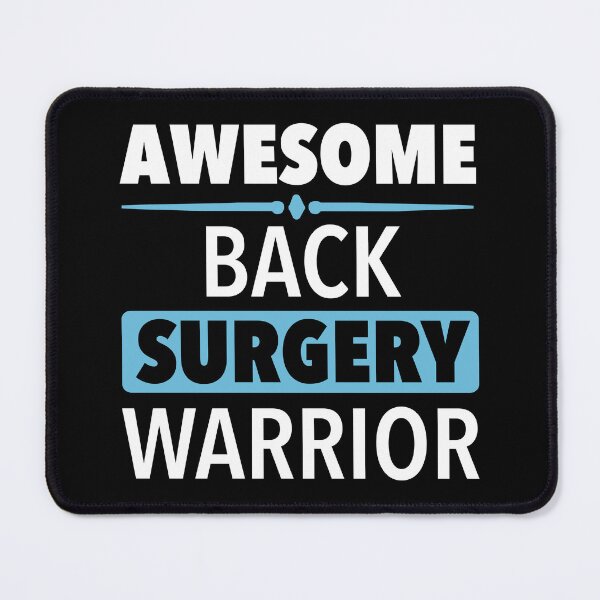 Item preview, Awesome Back Surgery Warrior designed and sold by thepixelgarden.
