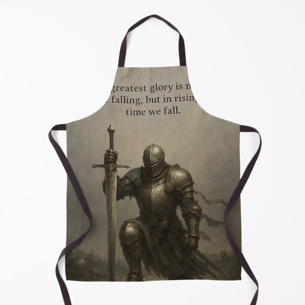 Item preview, Crusader Knight in Battle – Dark Medieval Fantasy Art designed and sold by MacksMerch.