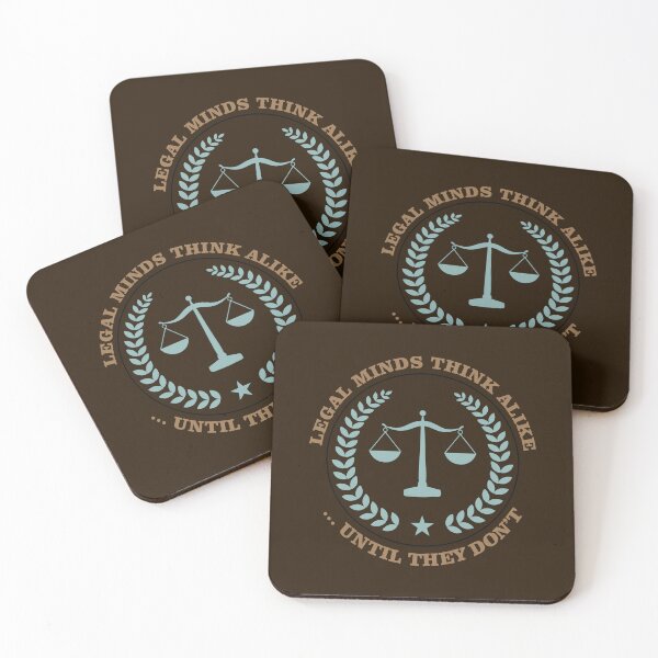 Item preview,  All Legal Minds Think Alike, Until They Don’t – Legal History Buff Tee designed and sold by NoGoodDeeds.