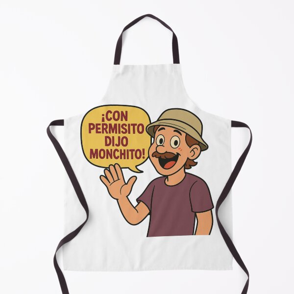 Item preview, Excuse me, said Monchito – Funny retro phrase designed and sold by panchoflex.