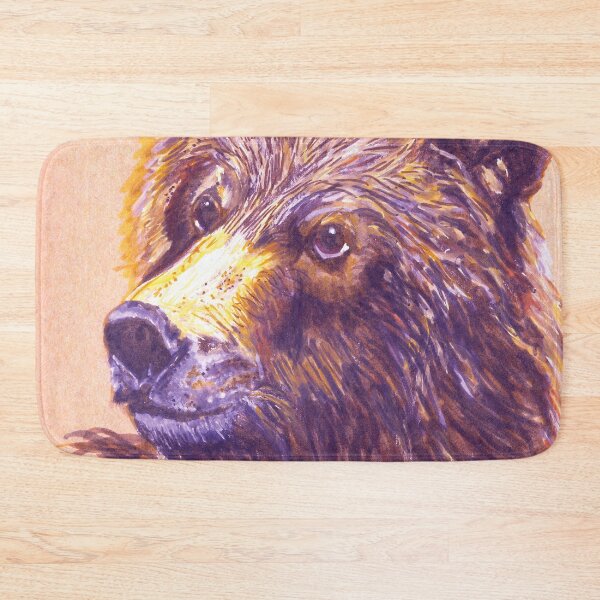Item preview, Realistic Original Drawing of Wojtek the Syrian Brown Bear—Ursus arctos syriacus designed and sold by Sheila Singhal.