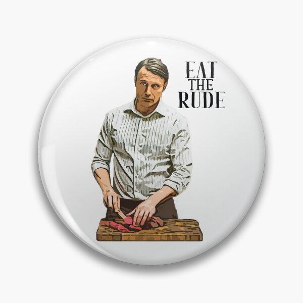 Item preview, Hannibal Lecter - Eat the Rude designed and sold by daddylovethis.