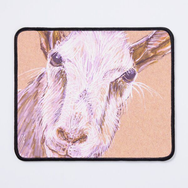 Item preview, Realistic Original Drawing of Domestic Goat—Capra aegagrus hircus designed and sold by Sheila Singhal.