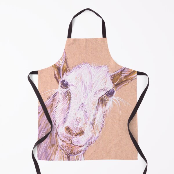 Item preview, Realistic Original Drawing of Domestic Goat—Capra aegagrus hircus designed and sold by Sheila Singhal.