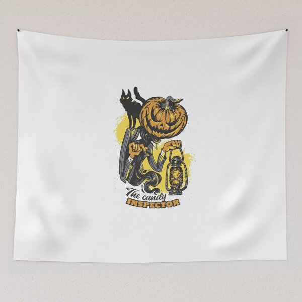 Item preview, The Candy INSPECTOR Amazing Halloween Design designed and sold by RadiantRevArt ⭐⭐⭐⭐⭐.