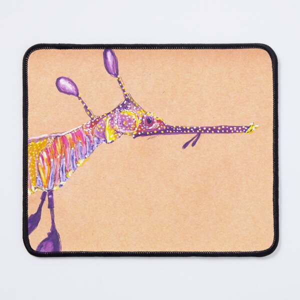 Item preview, Realistic Original Drawing of Weedy Sea Dragon—Phyllopteryx taeniolatus designed and sold by Sheila Singhal.