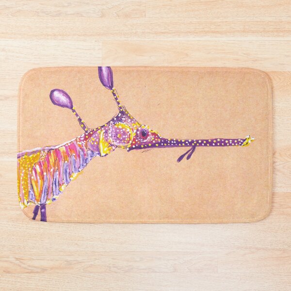 Item preview, Realistic Original Drawing of Weedy Sea Dragon—Phyllopteryx taeniolatus designed and sold by Sheila Singhal.