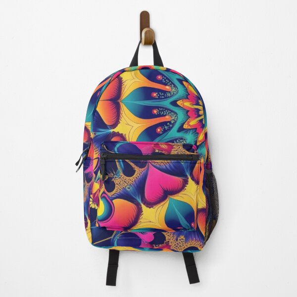 Item preview, Unity in Color – Neon Fractal Mandala of Universal Oneness designed and sold by Harmonic_Layers.